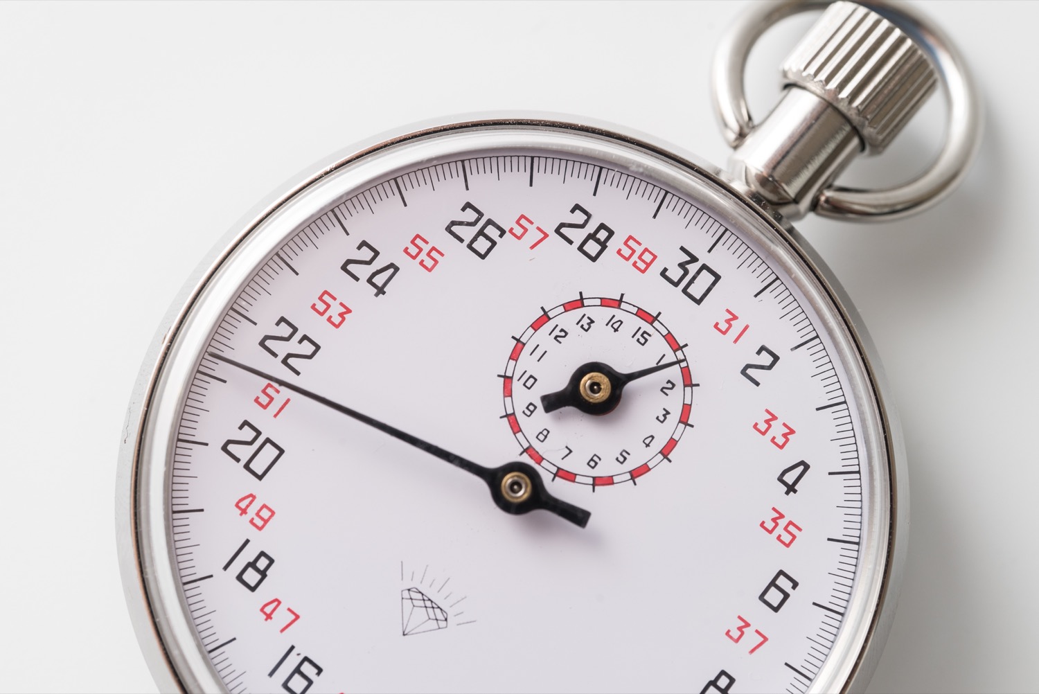 200块买了块国产表上海钻石牌504机械秒表