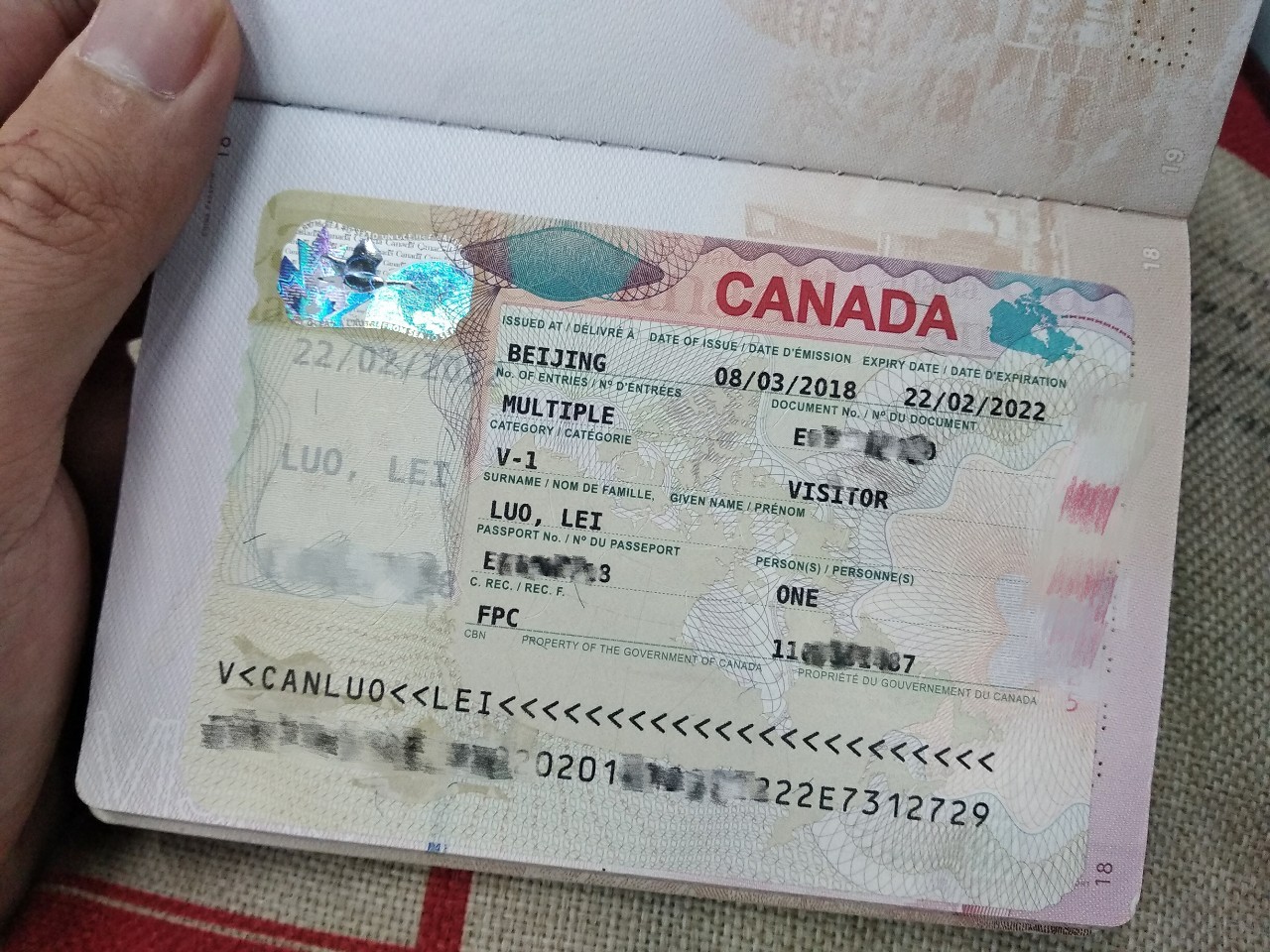 加拿大签证照片要求图片